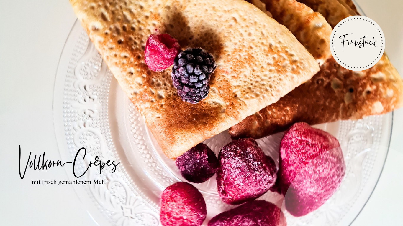 Vollkorn-Crêpes | Rezept