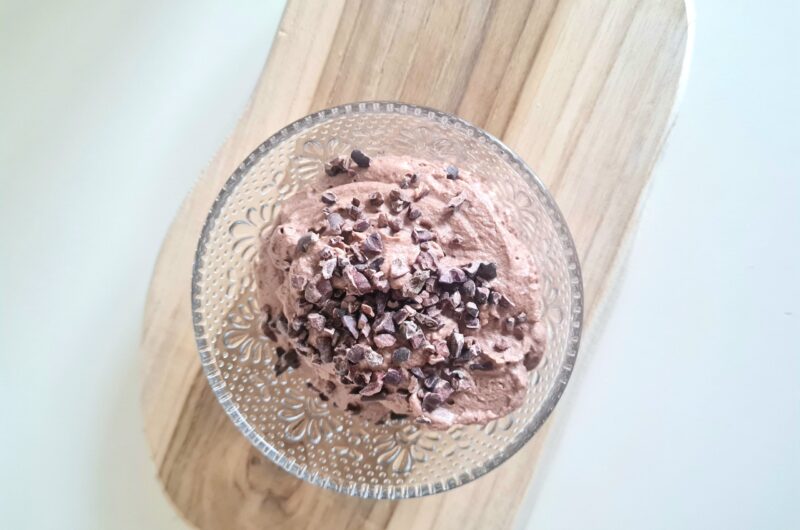 Gesundes Sahne Dessert