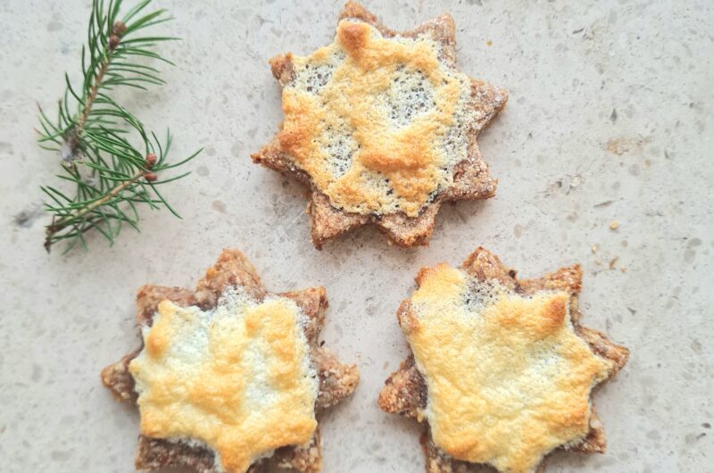 Zimtsterne mit Datteln gesüßt